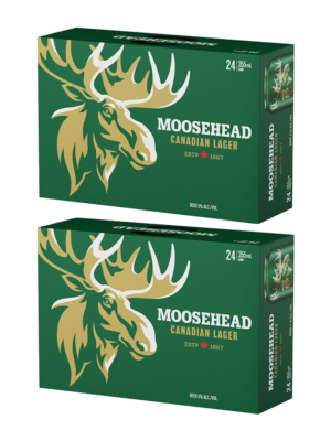 MOOSEHEAD LAGER 48 X Can 355 ml