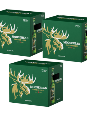 MOOSEHEAD LAGER 36 X Bottle 341 ml