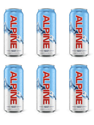 ALPINE LAGER 6 X Can 473 ml