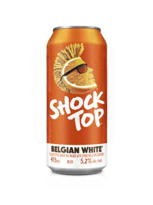 SHOCK TOP BELGIAN WHITE 1 X Can 473 ml