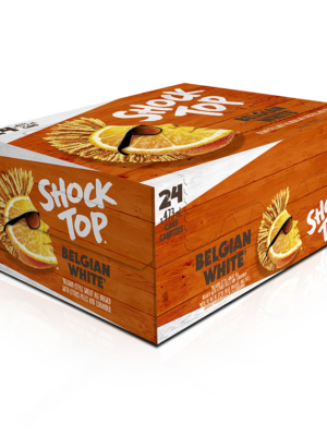SHOCK TOP BELGIAN WHITE 24 X Can 473 ml