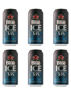 BLUE ICE 6 X Can 473 ml
