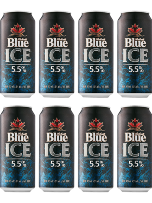 BLUE ICE 8 X Can 473 ml