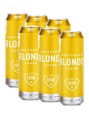 AMSTERDAM BLONDE 6 X Can 568 ml