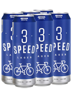 AMSTERDAM 3 SPEED LAGER 6 X Can 568 ml