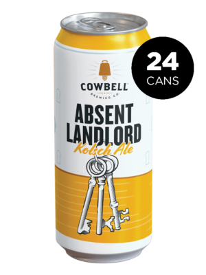 COWBELL BREWING CO. ABSENT LANDLORD 24 X Can 473 ml