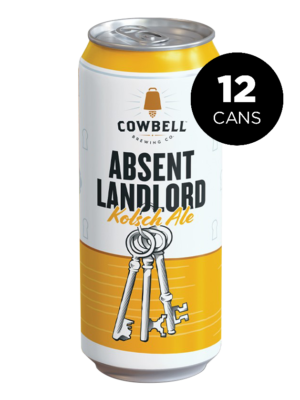 COWBELL BREWING CO. ABSENT LANDLORD 12 X Can 473 ml