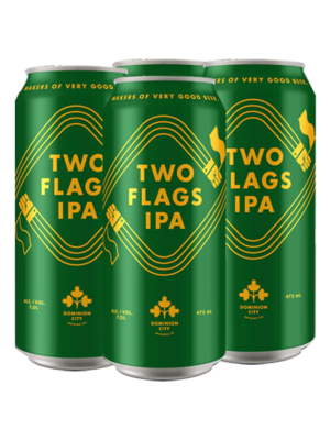 DOMINION CITY TWO FLAGS IPA 4 X Can 473 ml