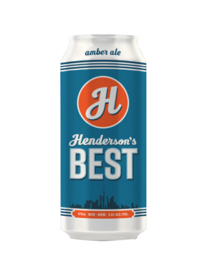 HENDERSON BEST AMBER ALE 1 X Can 473 ml
