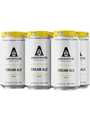 ANDERSON CREAM ALE 6 X Can 355 ml