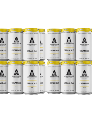 ANDERSON CREAM ALE 24 X Can 355 ml