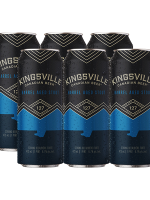 KINGSVILLE BARREL AGED STOUT 6 X Can 473 ml