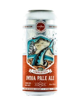 OVERFLOW LANDLOCKED - INDIA PALE ALE 1 X Can 473 ml