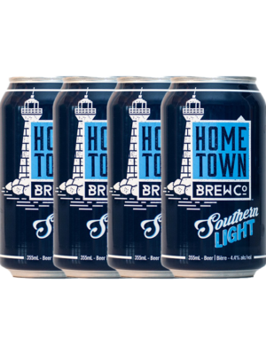 HOMETOWN SOUTHERN LIGHT 4 X Can 355 ml