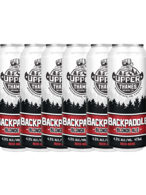 BACKPADDLE BONDE ALE 6 X Can 473 ml