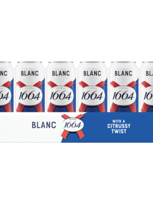 KRONENBOURG 1664 BLANC 24 X Can 473 ml