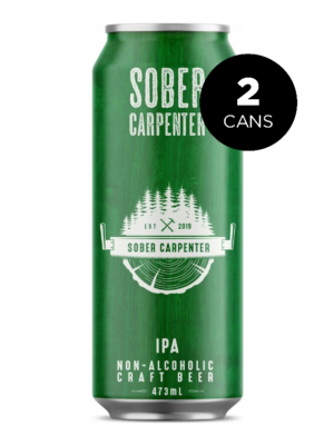 SOBER CARPENTER NON-ALCOHOLIC IPA 2 X Can 473 ml