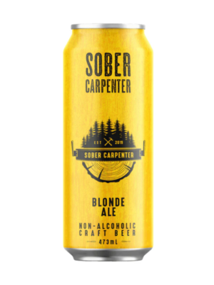 SOBER CARPENTER NON-ALCOHOLIC CRAFT BLONDE ALE 1 X Can 473 ml