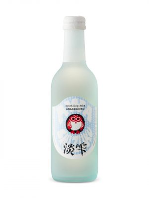 Kiuchi Awashizuku Sparkling Sake (Light Blue)