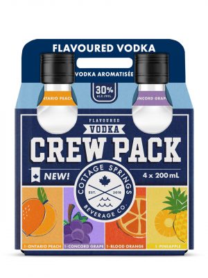Cottage Springs Crew Pack Flavoured Vodka