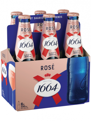 KRONENBOURG 1664 ROSE 6 X Bottle 330 ml