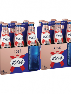 KRONENBOURG 1664 ROSE 12 X Bottle 330 ml