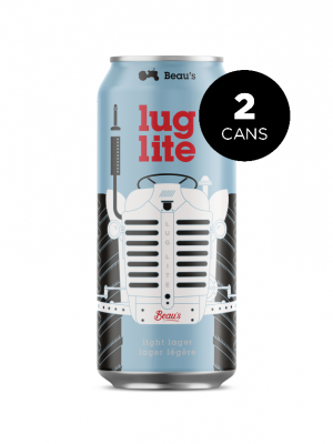 BEAU'S LUG LITE LAGER 2 X Can 473 ml