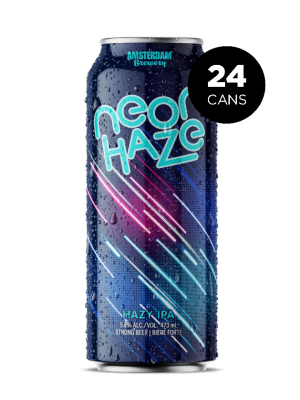 AMSTERDAM NEON HAZE IPA 24 X Can 473 ml