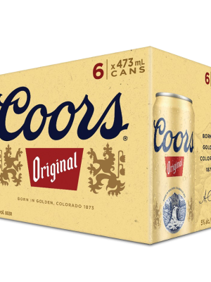 COORS ORIGINAL 6 X Can 473 ml