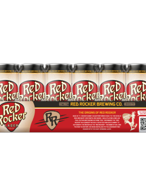 RED ROCKER LAGER 24 X Can 473 ml