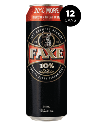 FAXE 10% EXTRA STRONG 12 X Can 568 ml