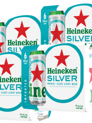 HEINEKEN SILVER 24 X Can 500 ml