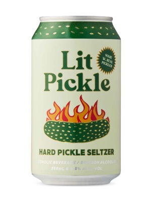 Burdock Brewery Lit Pickle Hard Seltzer